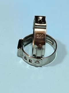 بست شلنگ گوشواره ای اتومات سایز ۲۲